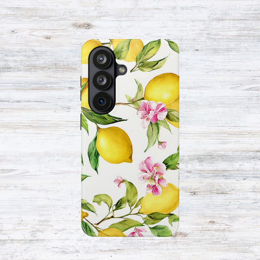 Lemon Blossom Phone Case | Magnetic Impact-Resistant Case
