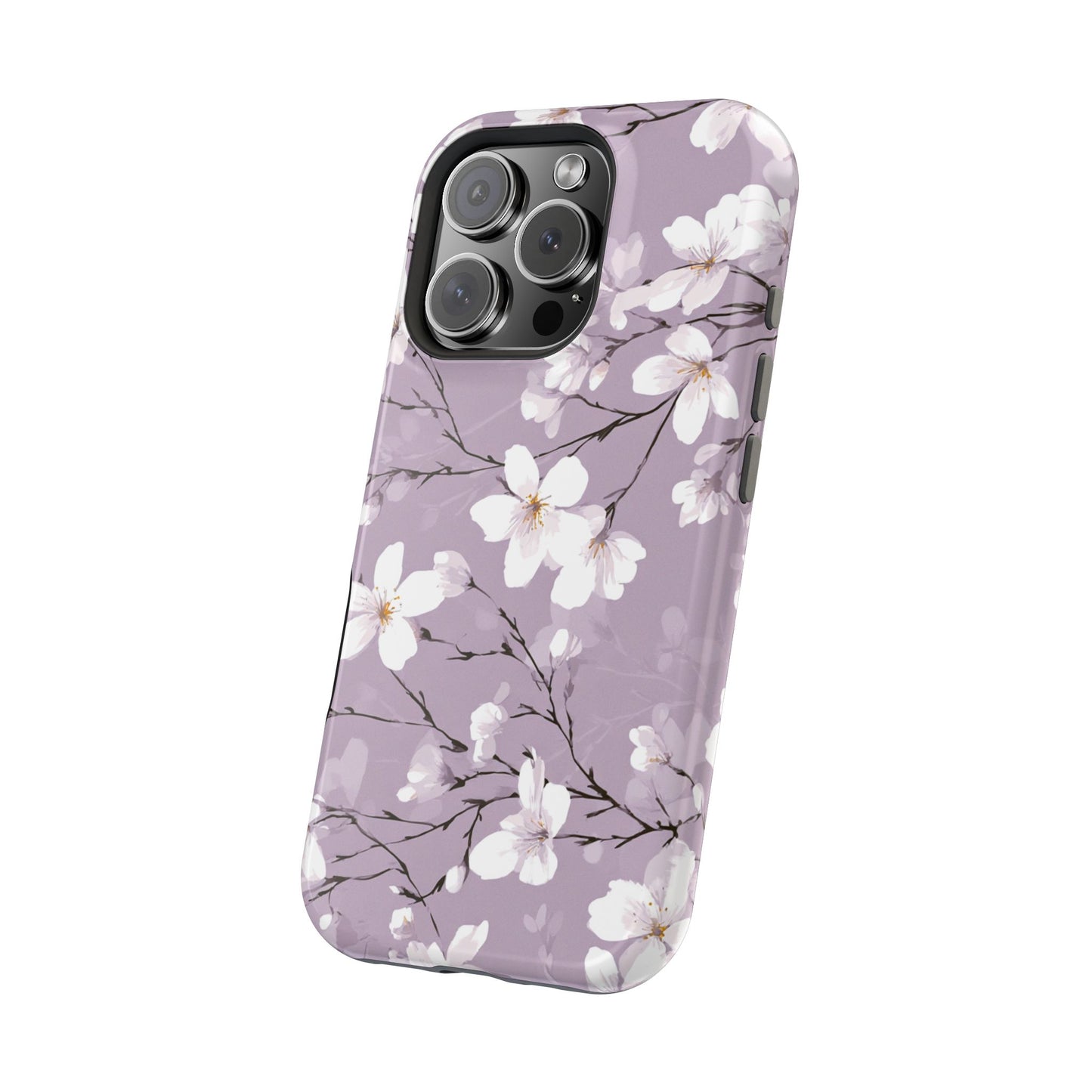 Blush Cherry Blossom Phone Case | Magnetic Impact-Resistant Case