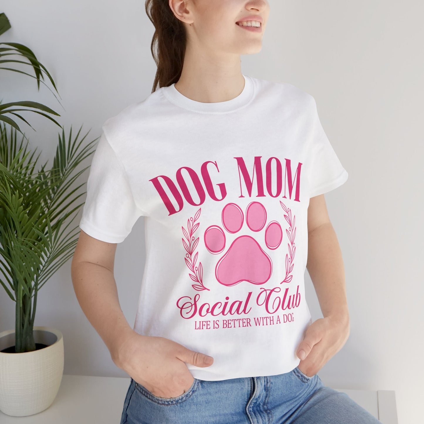 Dog Mom Social Club Tee