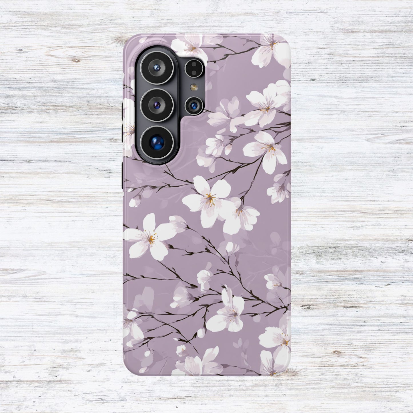 Blush Cherry Blossom Phone Case | Magnetic Impact-Resistant Case