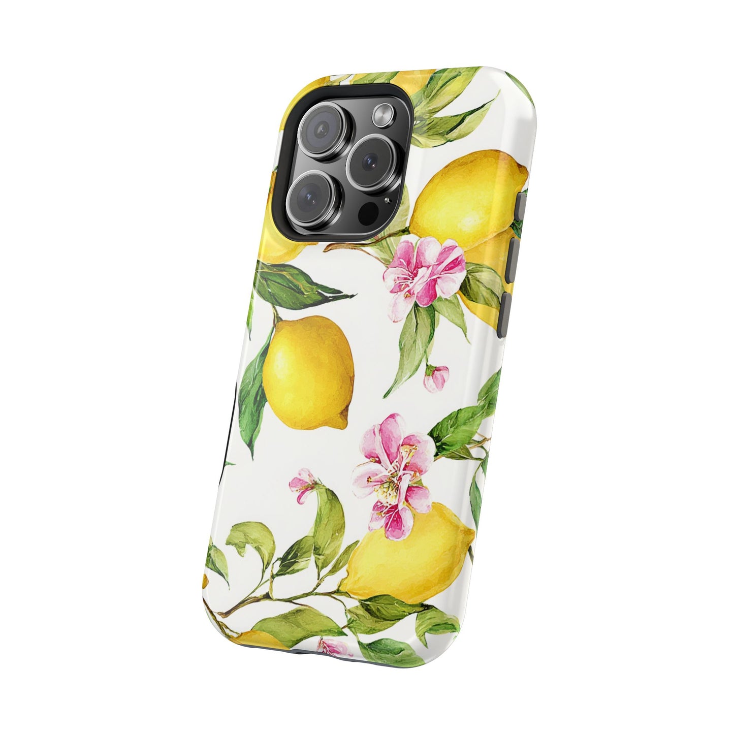 Lemon Blossom Phone Case | Magnetic Impact-Resistant Case