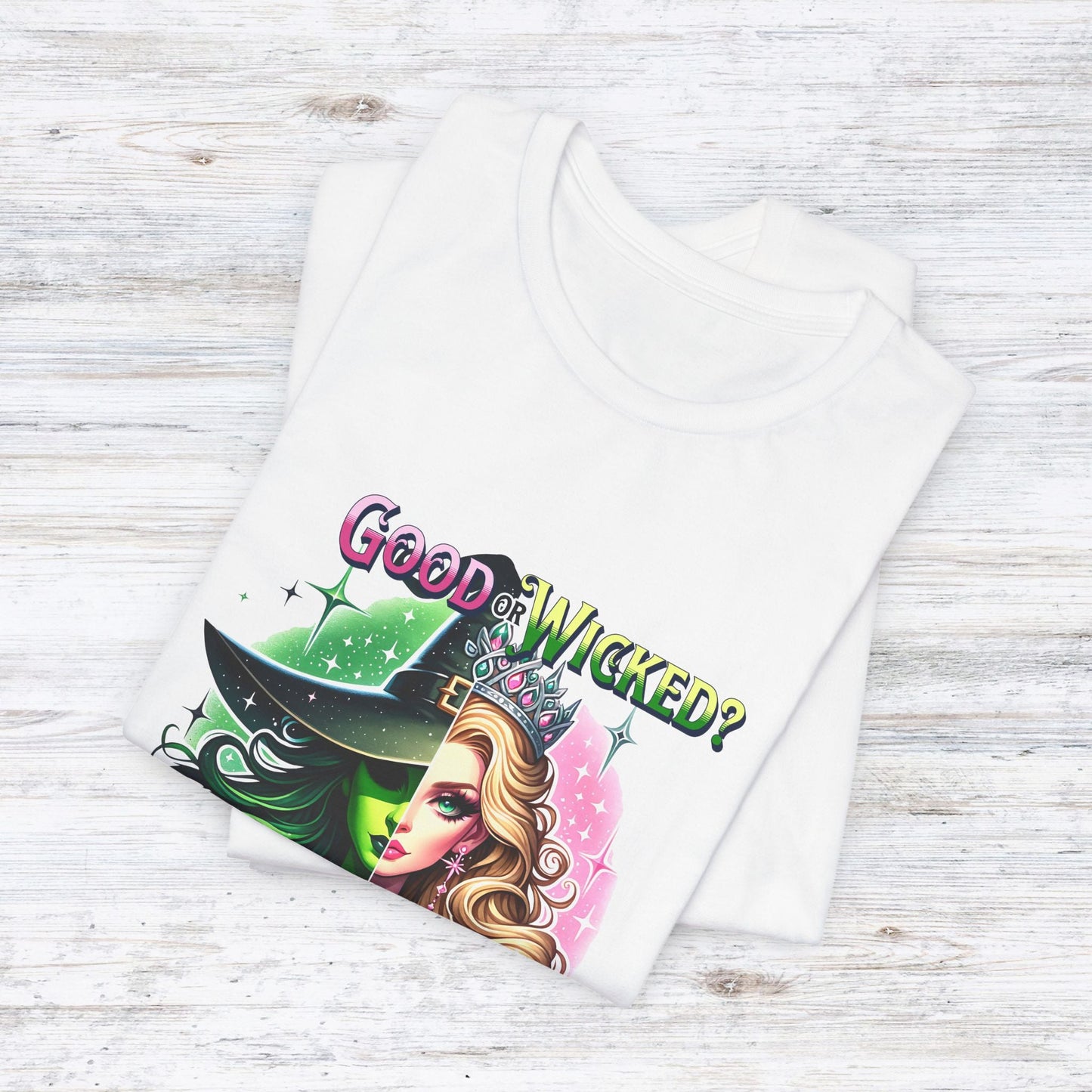 Good or Wicked? Short Sleeve Tee Tshirt