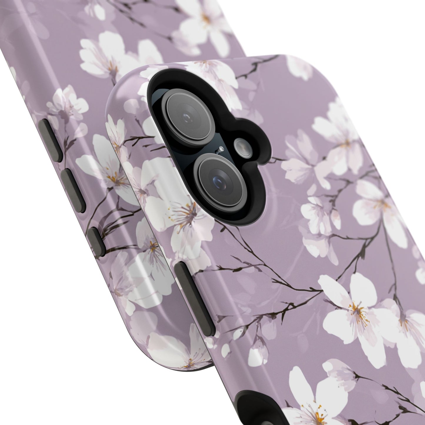 Blush Cherry Blossom Phone Case | Magnetic Impact-Resistant Case