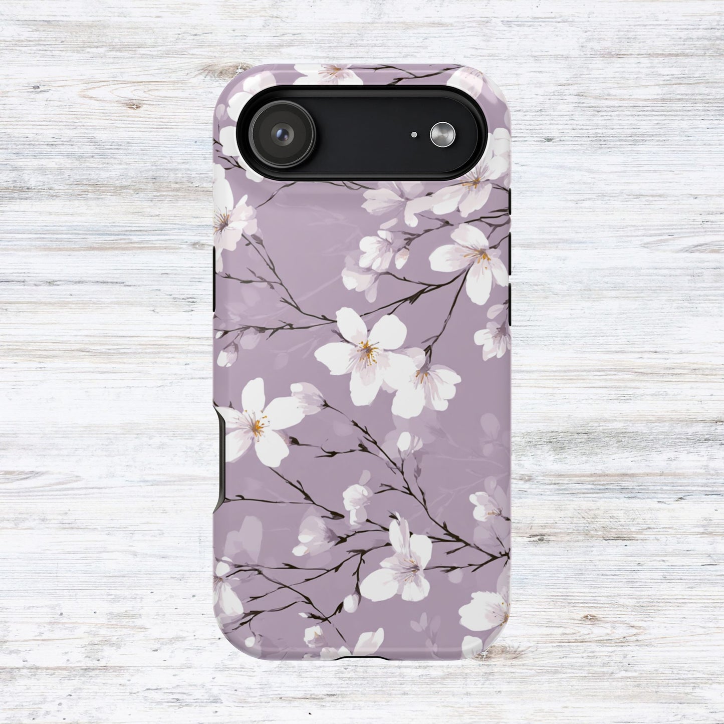 Blush Cherry Blossom Phone Case | Magnetic Impact-Resistant Case