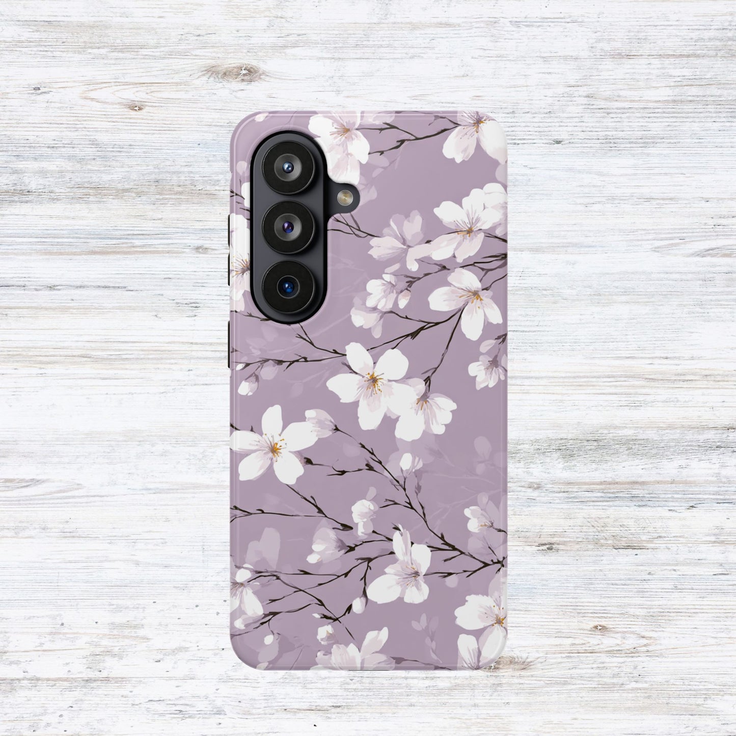 Blush Cherry Blossom Phone Case | Magnetic Impact-Resistant Case