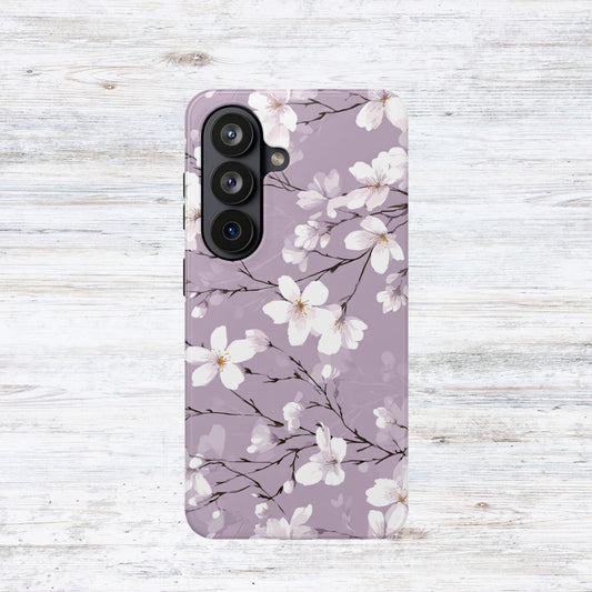 Blush Cherry Blossom Phone Case | Magnetic Impact-Resistant Case