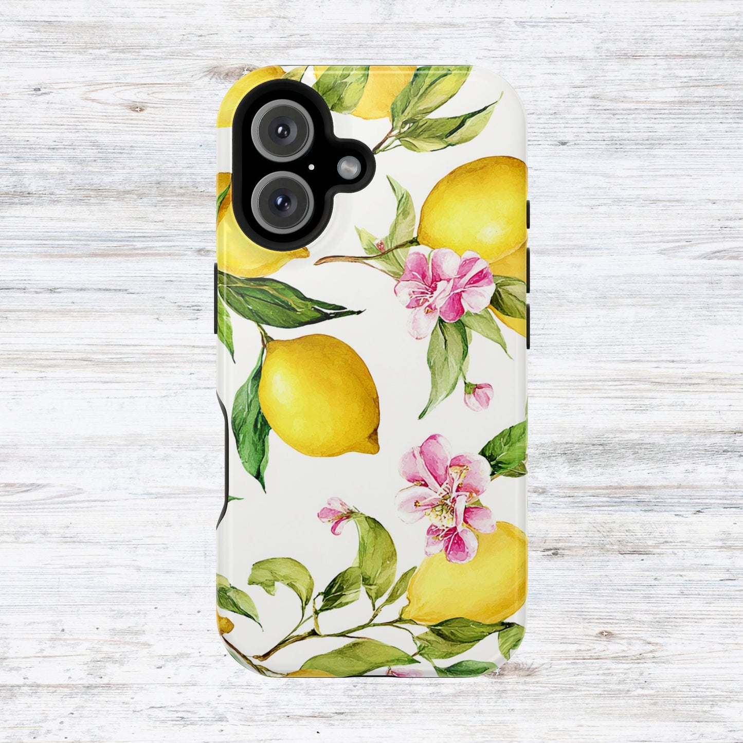 Lemon Blossom Phone Case | Magnetic Impact-Resistant Case