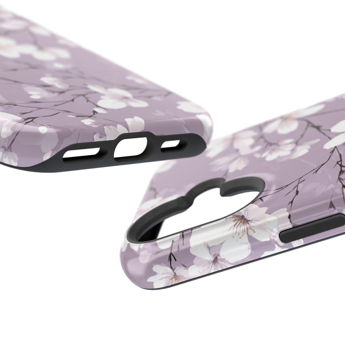 Blush Cherry Blossom Phone Case | Magnetic Impact-Resistant Case