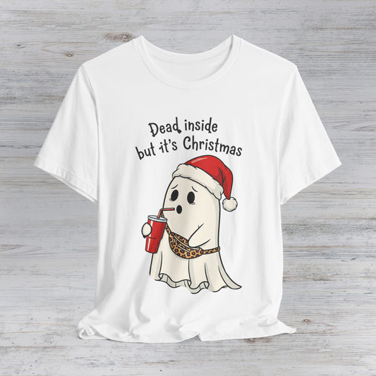 Dead Inside but It’s Christmas Ghost T-Shirt