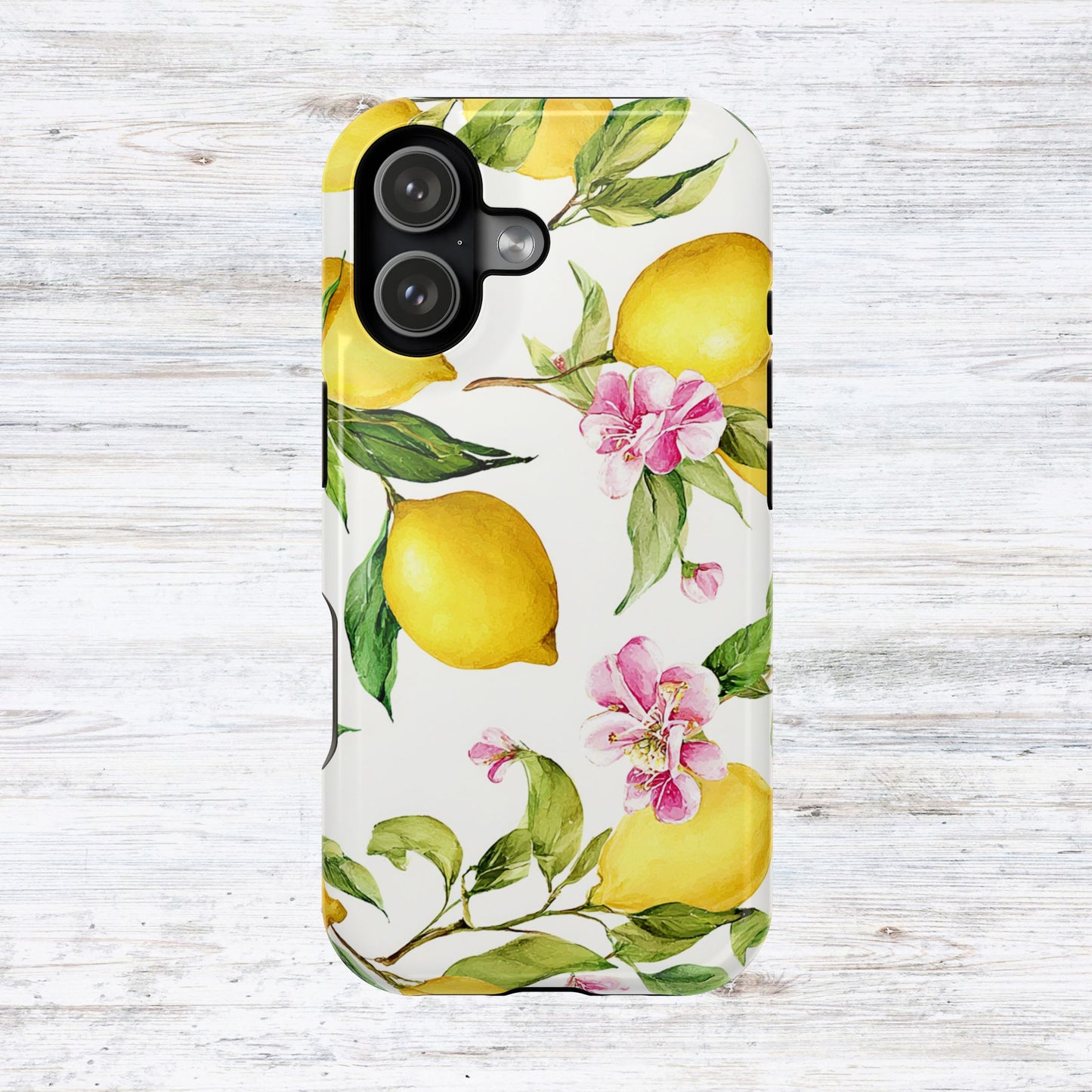Lemon Blossom Phone Case | Magnetic Impact-Resistant Case