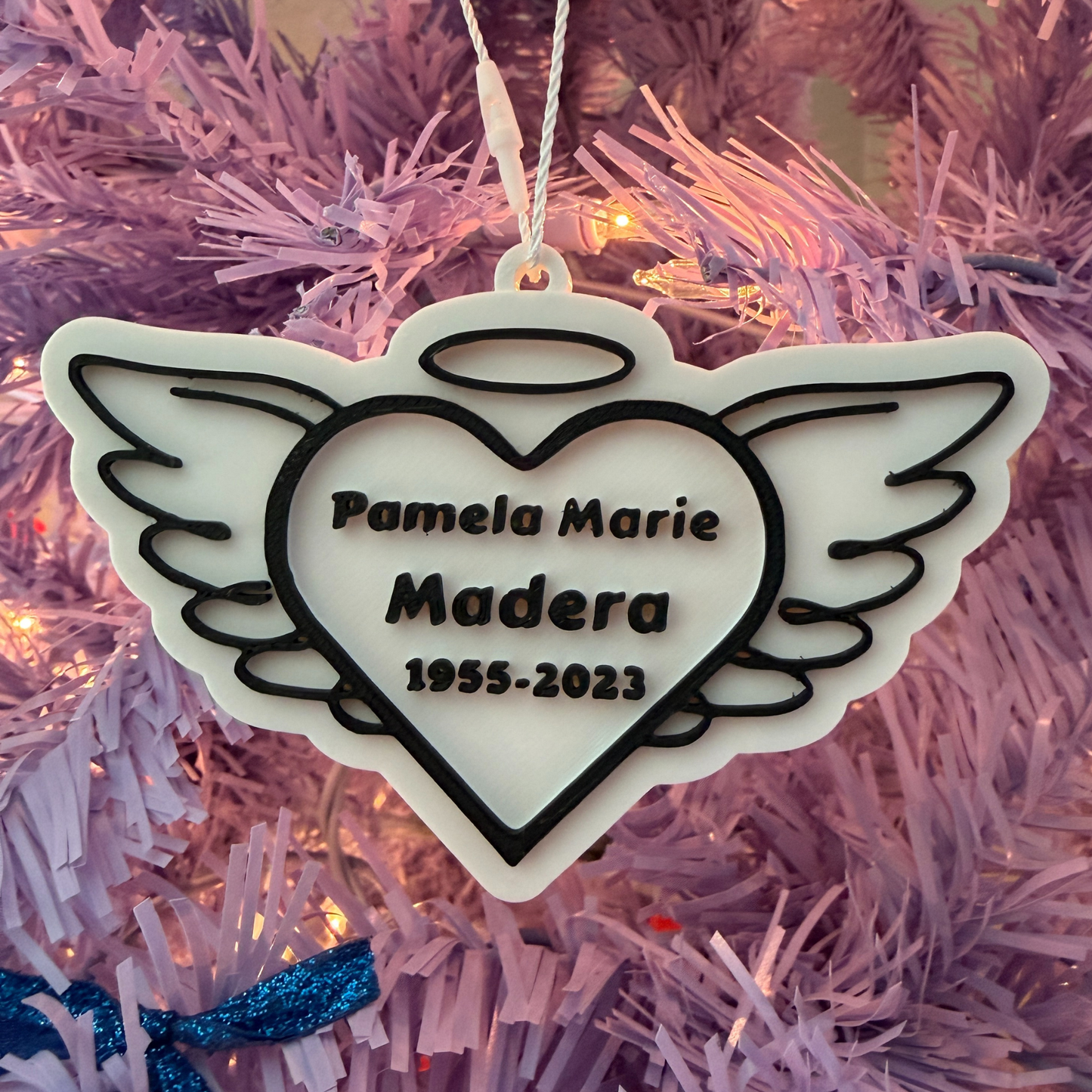 Memorial Christmas Ornament Personalized