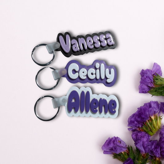 Name Keychain Personalized