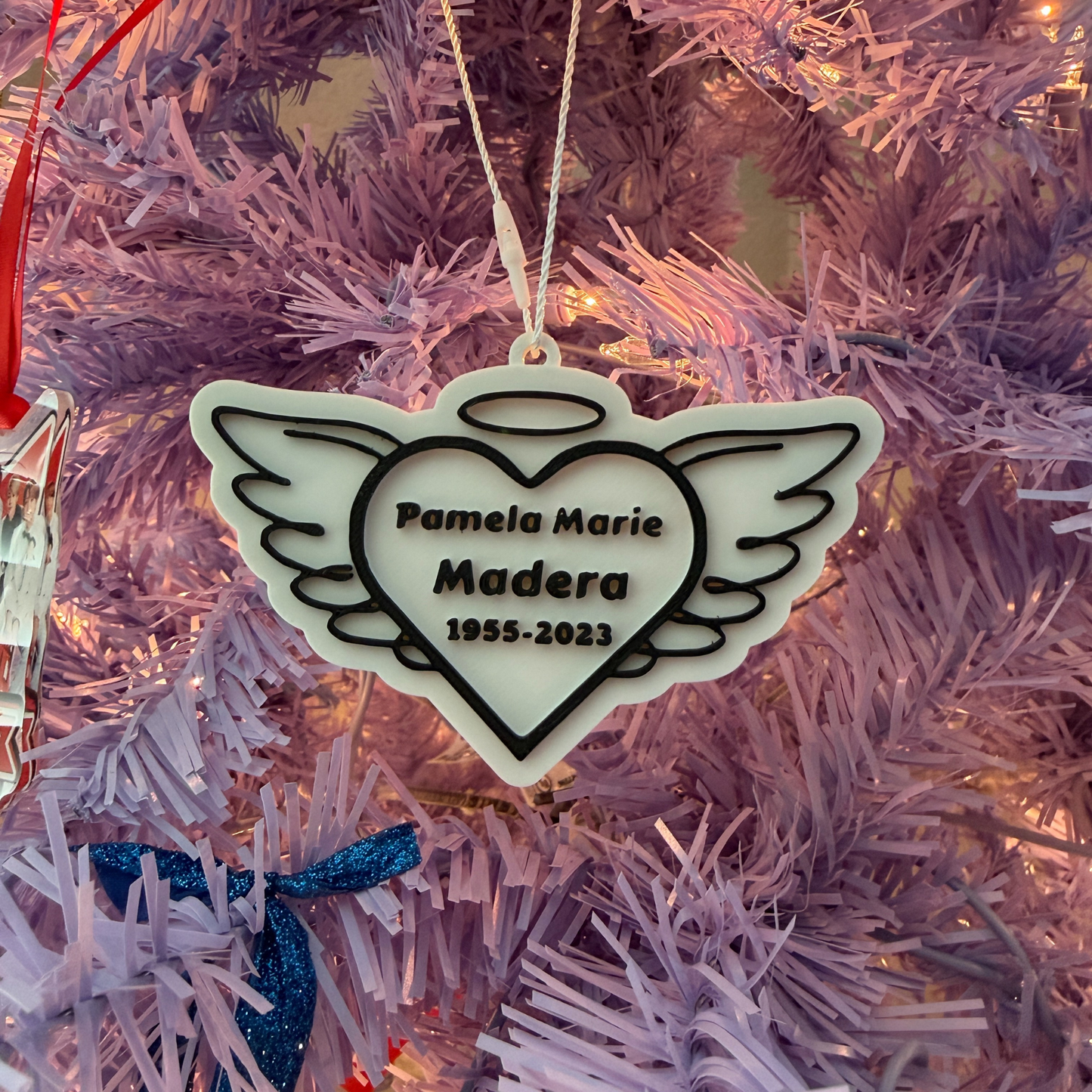 Memorial Christmas Ornament Personalized