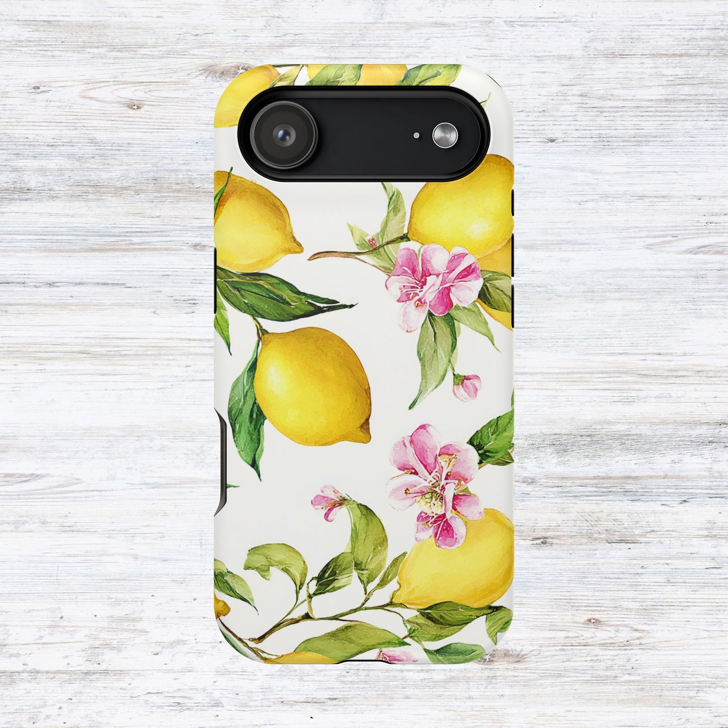 Lemon Blossom Phone Case | Magnetic Impact-Resistant Case