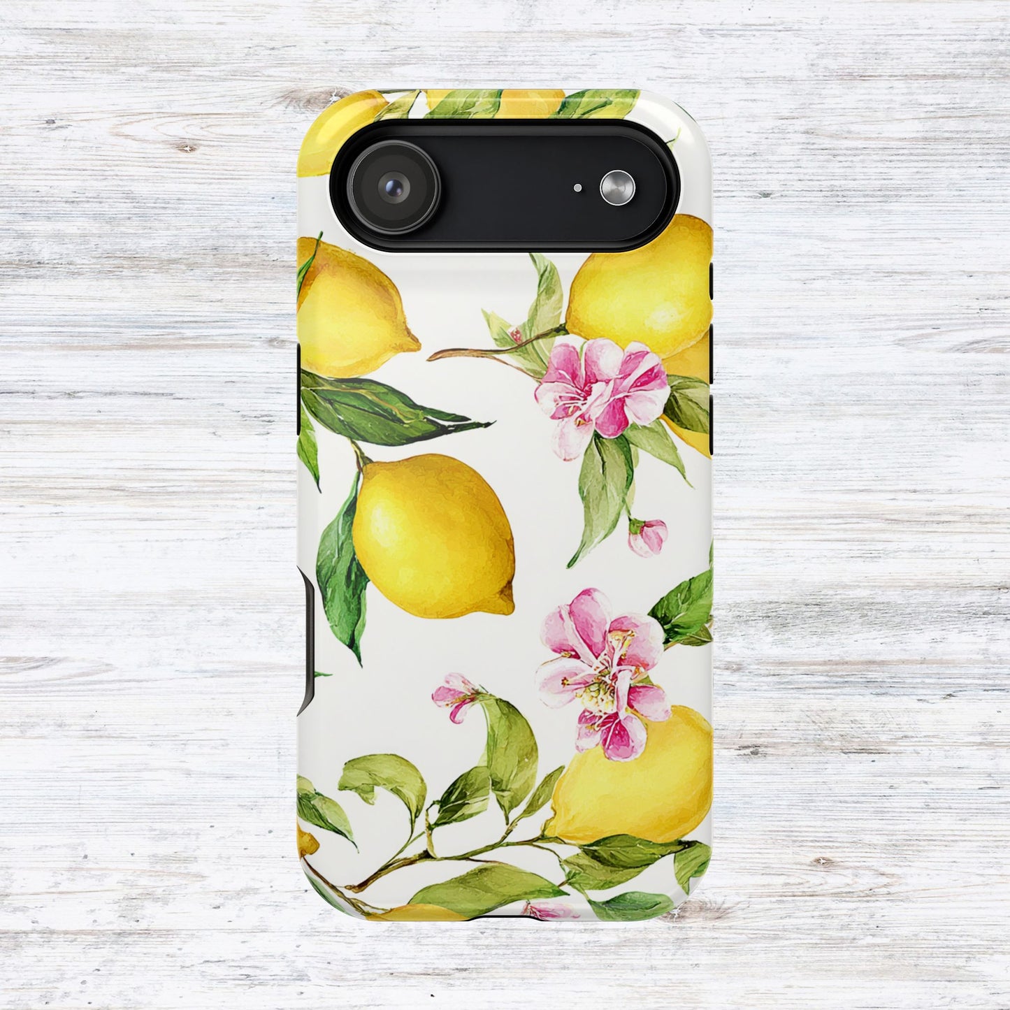 Lemon Blossom Phone Case | Magnetic Impact-Resistant Case