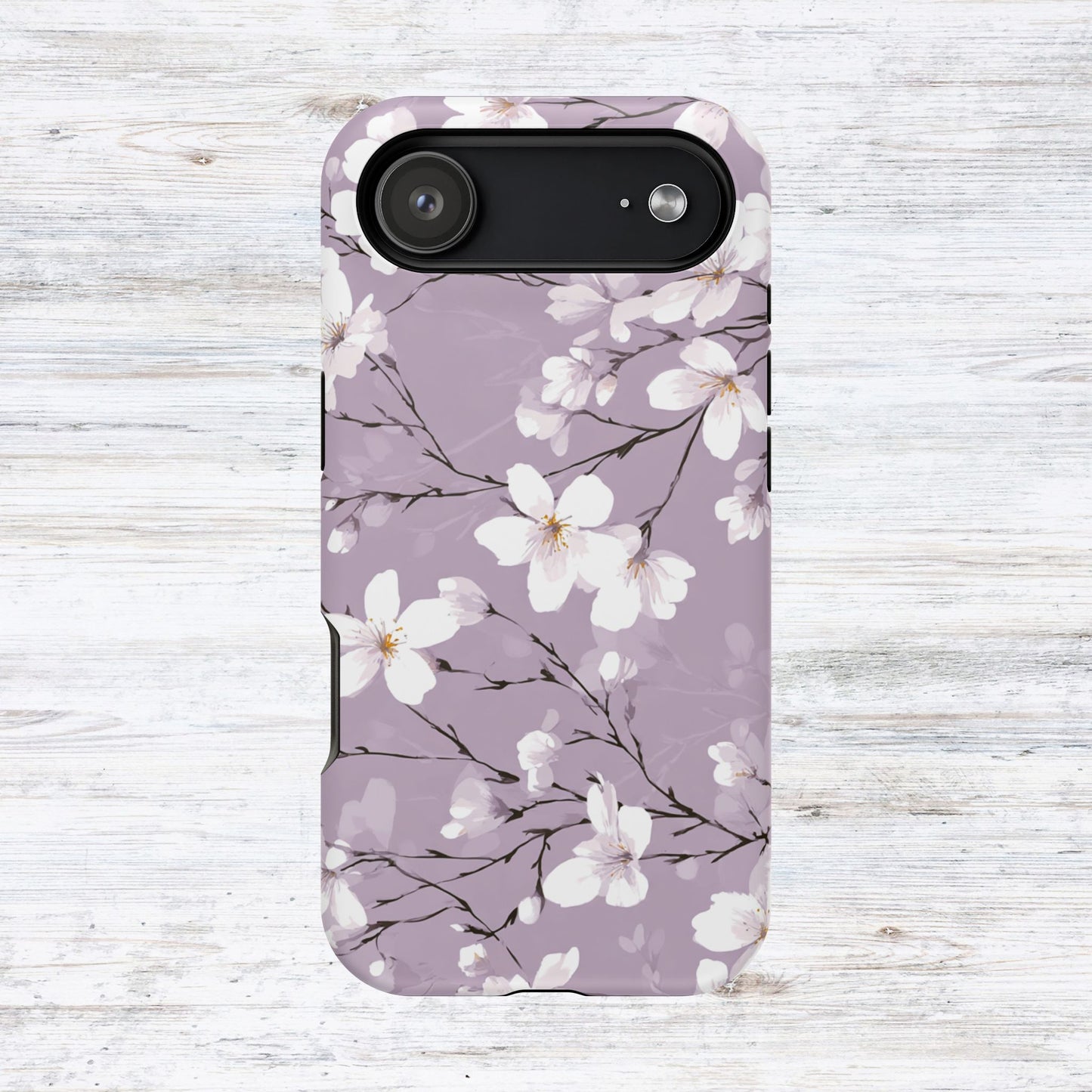 Blush Cherry Blossom Phone Case | Magnetic Impact-Resistant Case