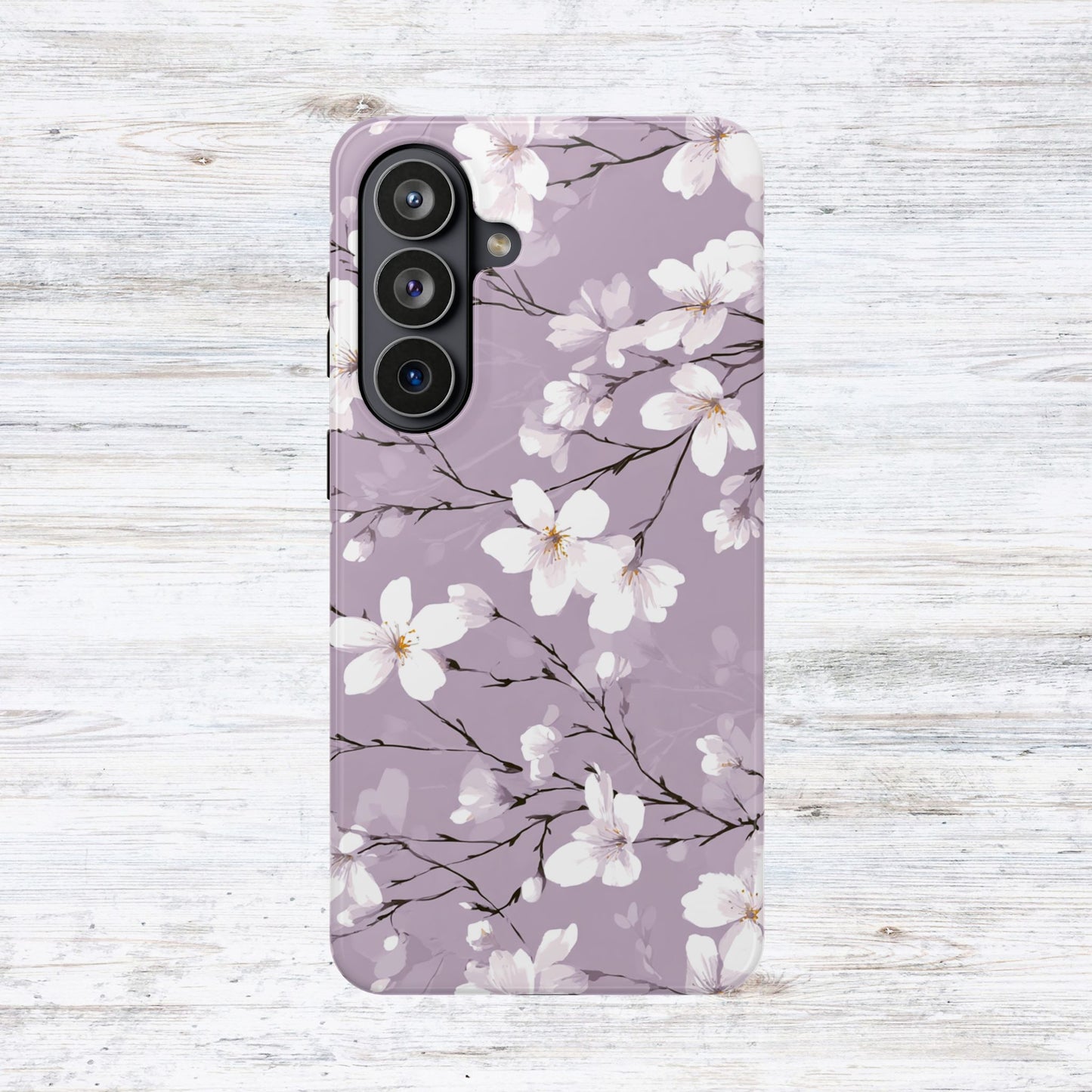 Blush Cherry Blossom Phone Case | Magnetic Impact-Resistant Case