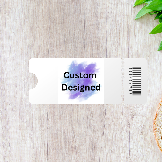 Custom Designed Commemorative Ticket