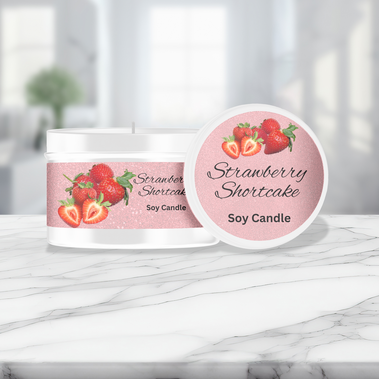 Strawberry Shortcake Soy Candle
