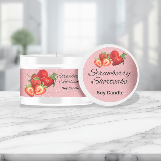 Strawberry Shortcake Soy Candle