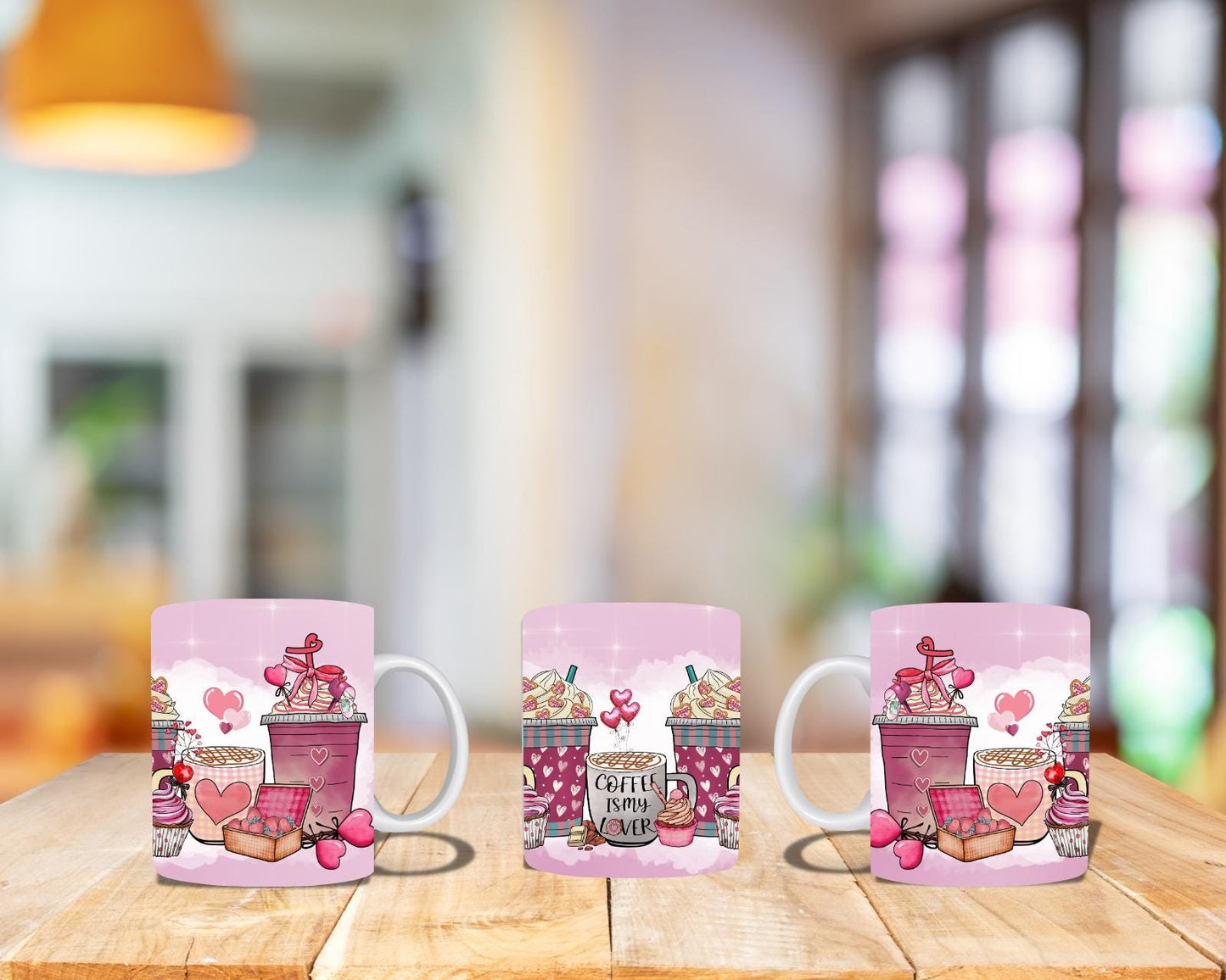 Coffee Is My Lover Mug | 11oz Valentine's Day Gift | Cute Coffee Cup for Sweetheart | Unique Love Mug for Her